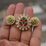 Antique Gold 2 Finger's Ring