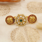 Antique Gold 2 Finger's Ring