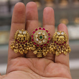 Antique Gold 2 Finger's Ring