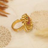 Antique Gold Heritage Finger Ring