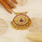 Antique Gold Kundan Finger Ring