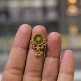 Antique Gold Matt Finger Ring