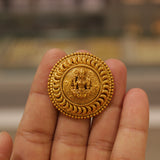 Antique Gold Matt Finger Ring