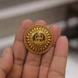 Antique Gold Matt Finger Ring