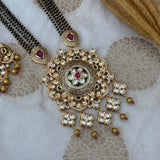 Kundan Antique Long Mangalsutra Set