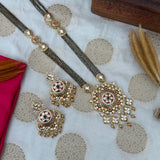 Kundan Antique Long Mangalsutra Set