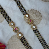 Kundan Antique Long Mangalsutra Set