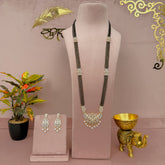 A D Long Mangalsutra Set