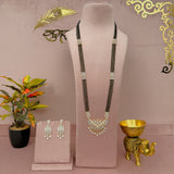 A D Long Mangalsutra Set