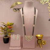 A D Long Mangalsutra Set