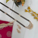 A D Long Mangalsutra Set