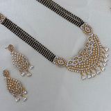 A D Long Mangalsutra Set