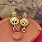 Antique Gold Earring