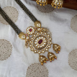 Kundan Long Mangalsutra Set