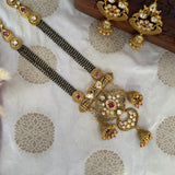 Kundan Long Mangalsutra Set
