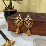 Kundan Long Mangalsutra Set