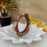 Luxury Kundan Kada Bangle