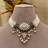 Kundan Choker Necklace Set