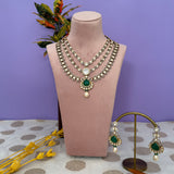 Premium Kundan Layer Necklace Set