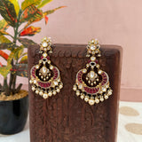 Designer Kundan Epoxy Earring