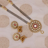mangalsutra set with earrings jhumka