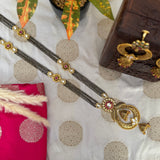 antique gold mangalsutra