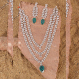 American Diamond Necklase Set