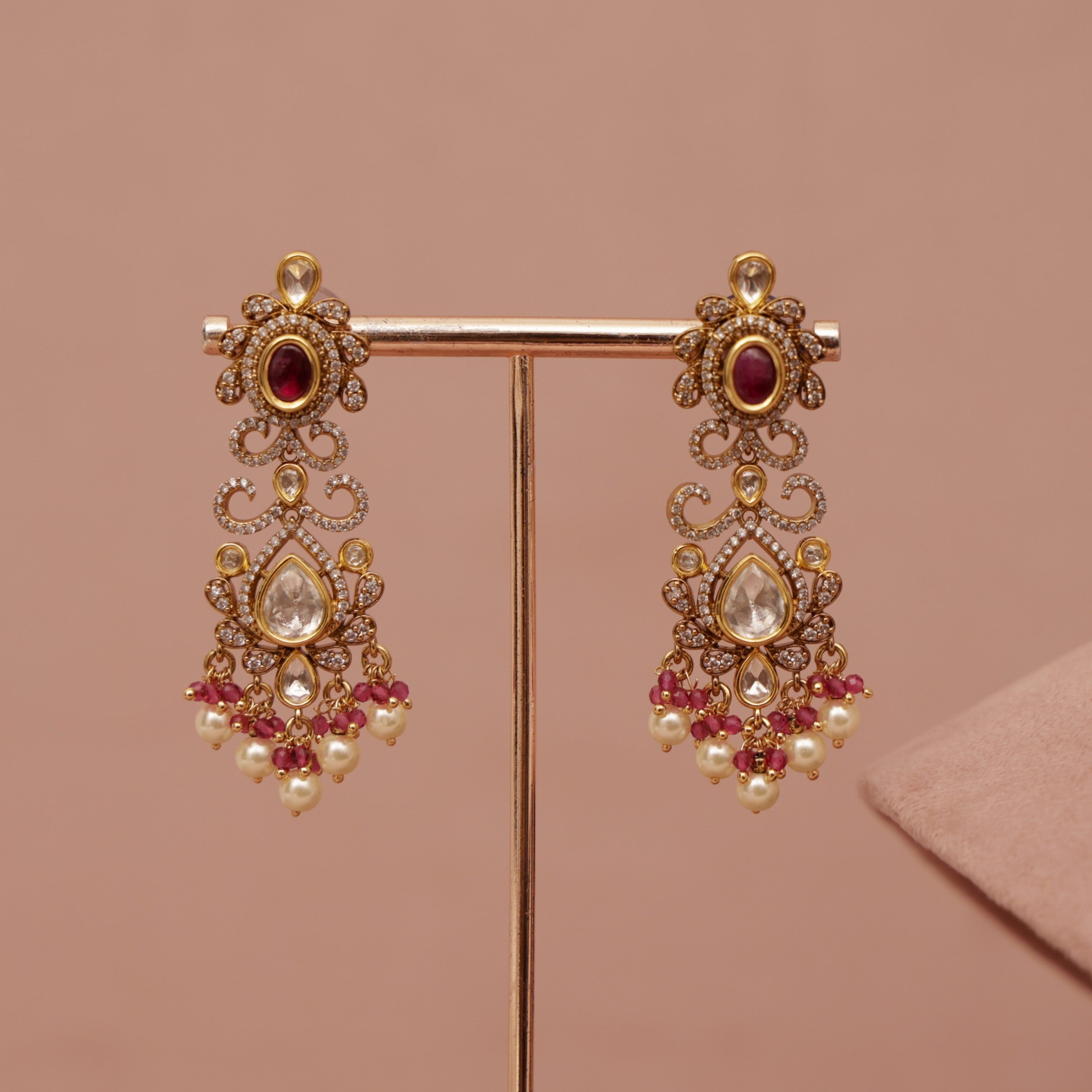 Kundan Choker Necklace Set