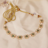 Premium Moissanite Kundan Necklace Set