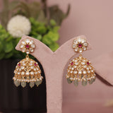 Moissanite Kundan Hasli Necklace Set