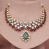 Premium Kundan Necklace Set