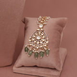 Premium Polki Kundan Bridle Necklace Set