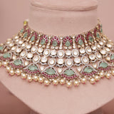 Premium Kundan Necklace Set