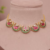 Premium Kundan Choker Necklace Set
