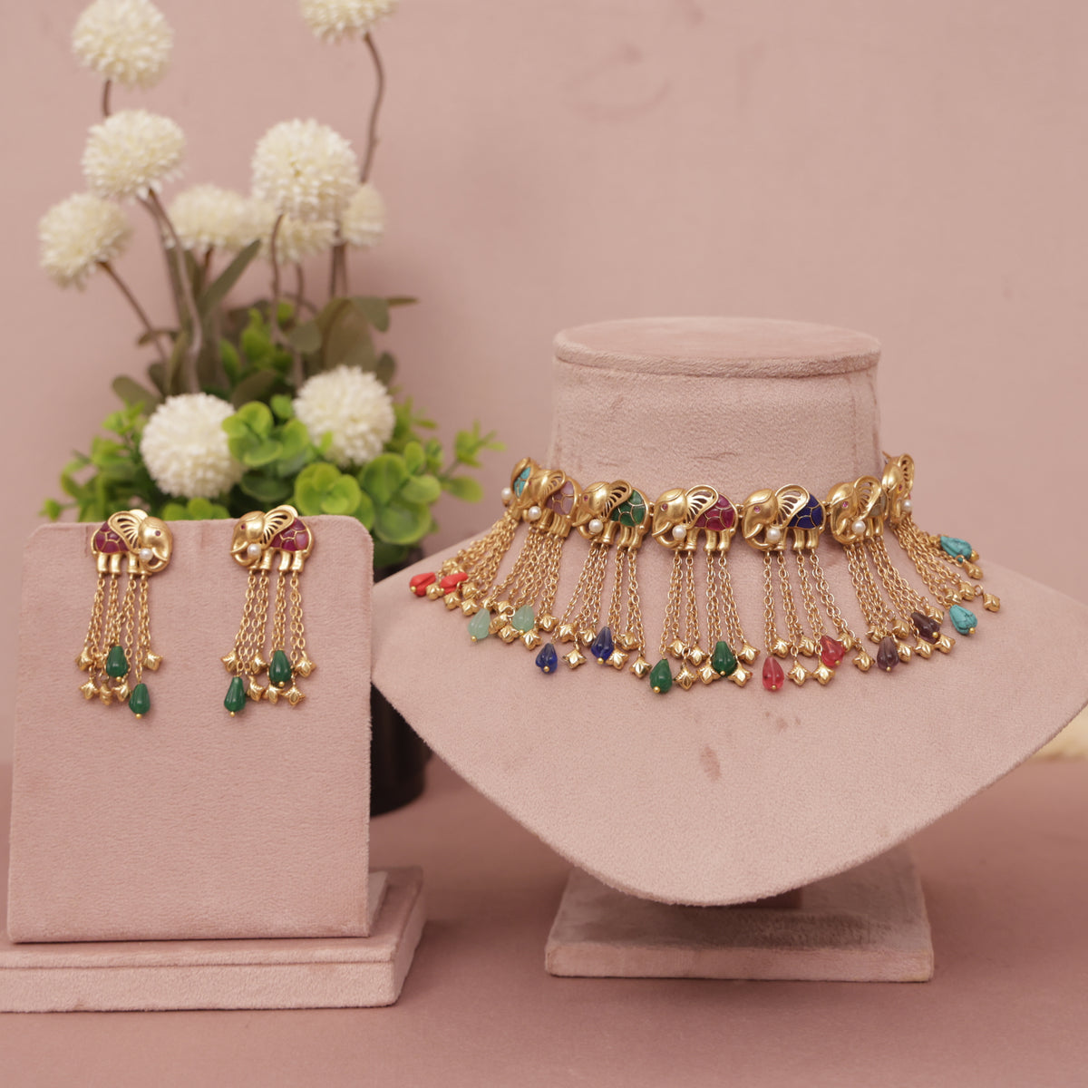 Antique Heritage Choker Necklace set
