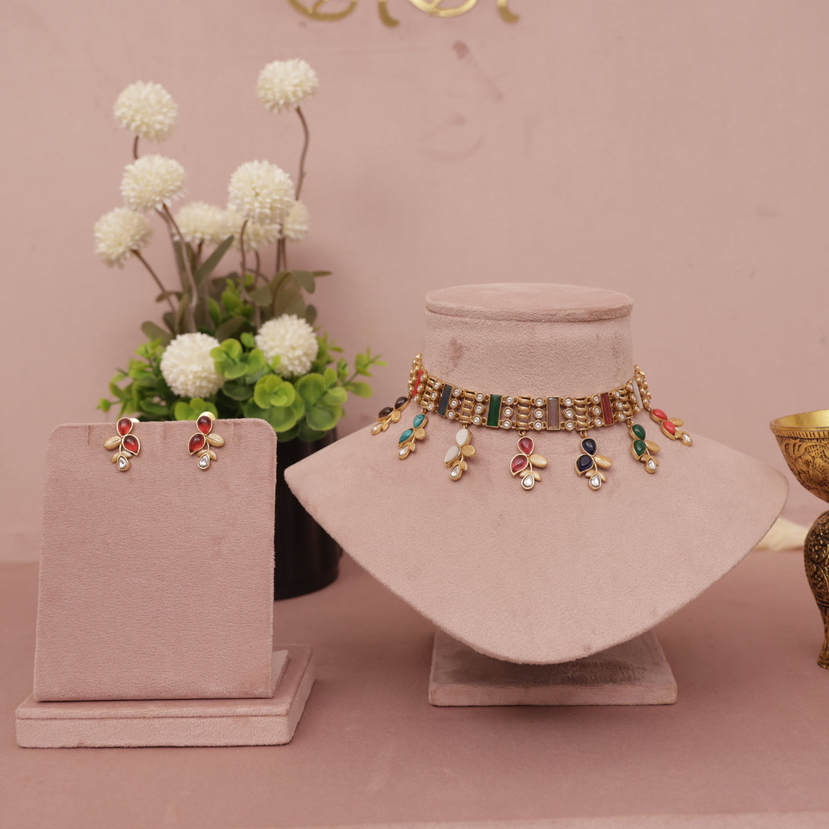 Antique Heritage Choker Necklace set