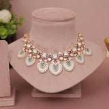 Premium Kundan MOP Necklace Set