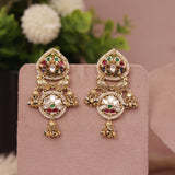 Heritage Pachih Kundan Pearl Necklace set