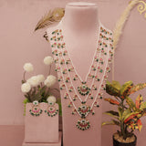 Pachhi Kundan Layer Necklace Set