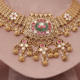 Antique Heritage Chandanpatta Necklace set