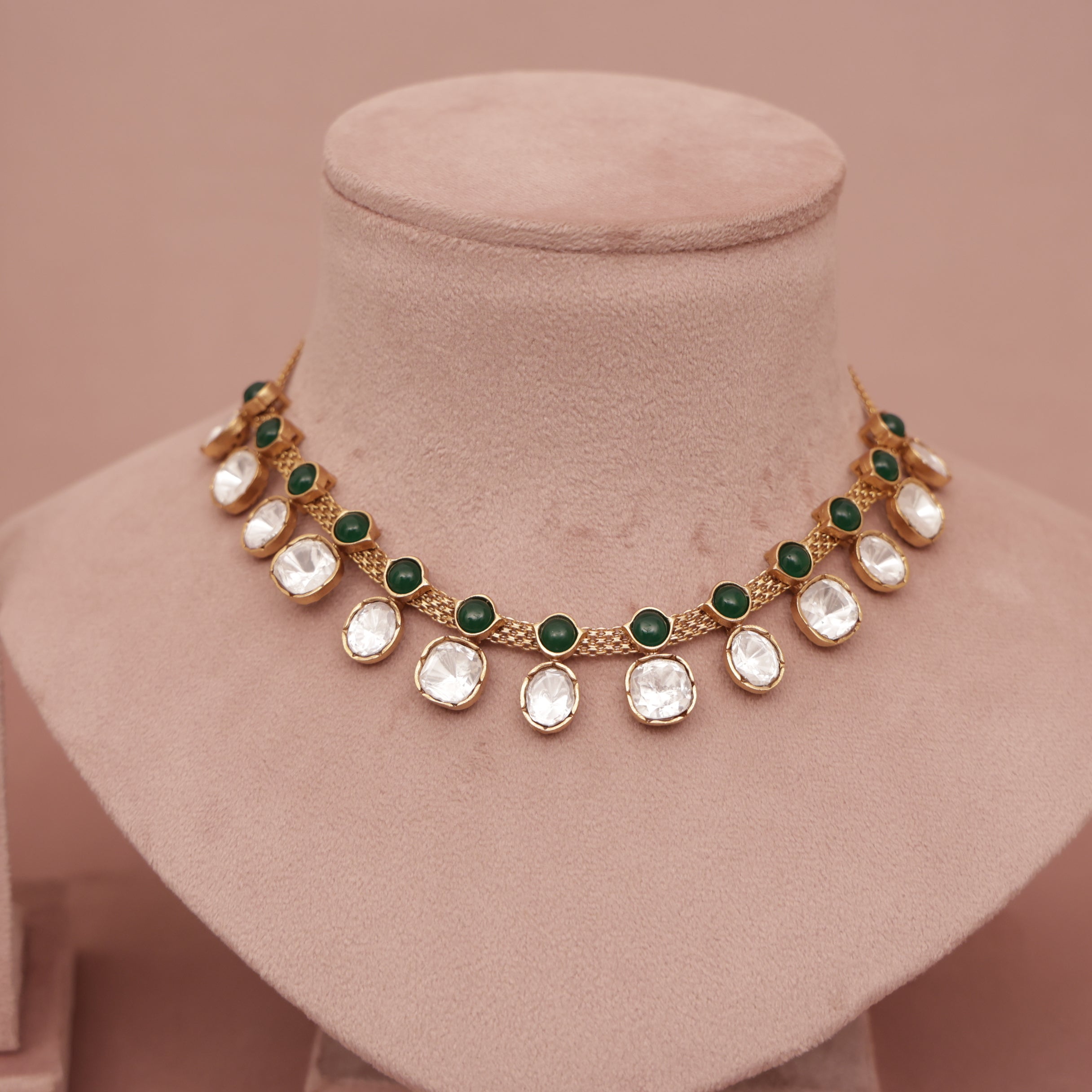 Premium Kundan Necklace Set