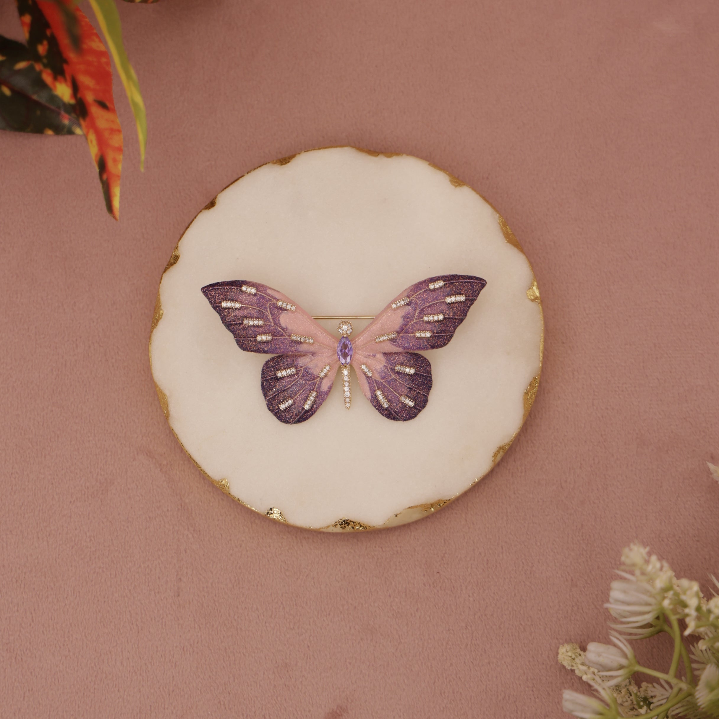  purple butterfly 