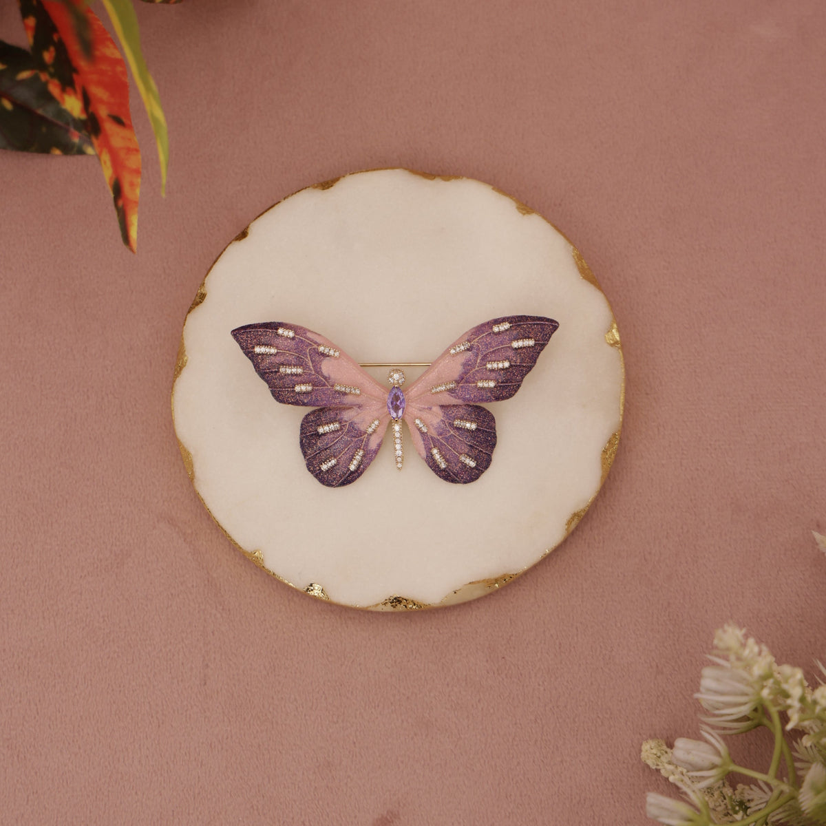  purple butterfly 