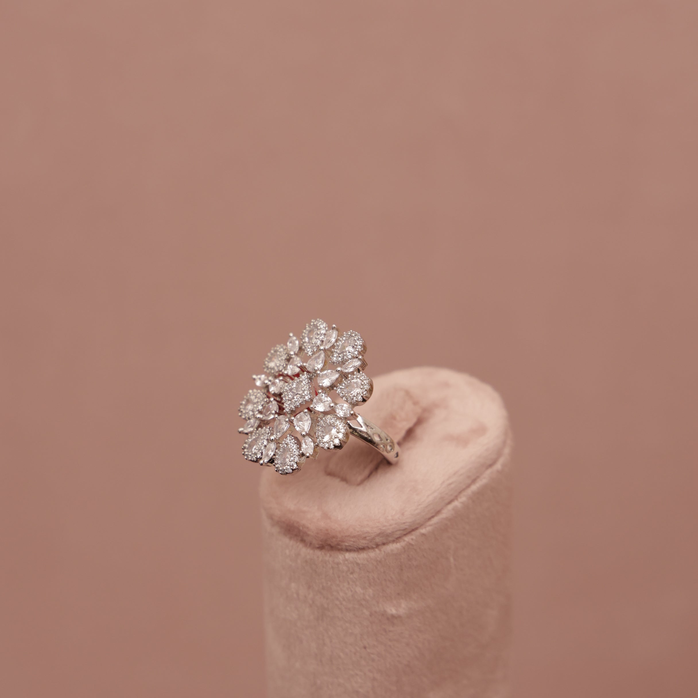 American Diamond Finger Ring