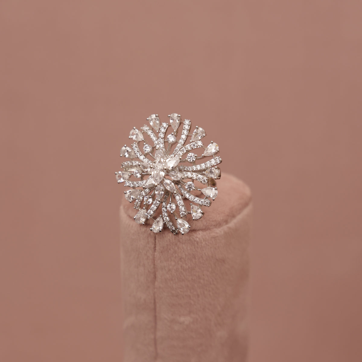 American Diamond Finger Ring
