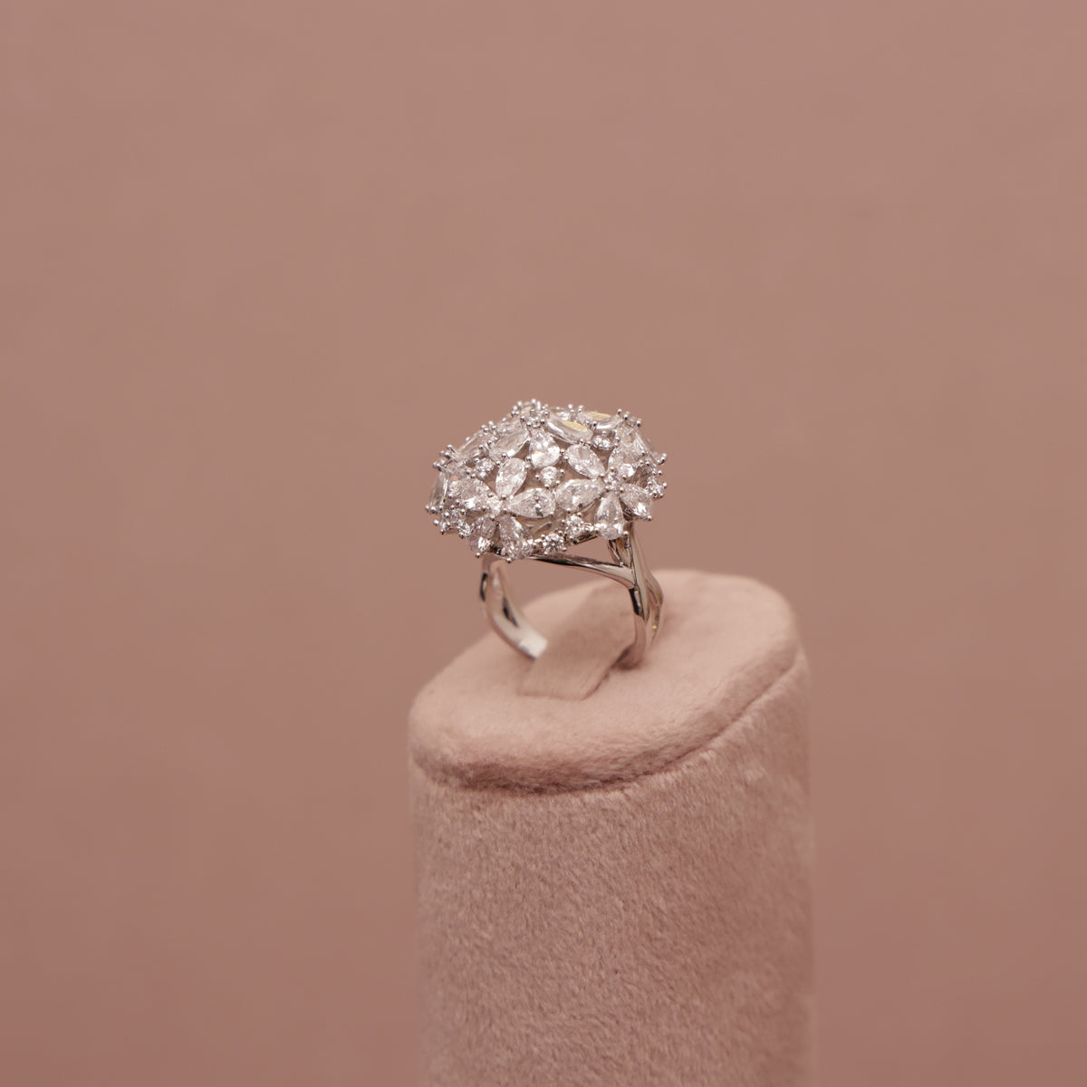 American Diamond Finger Ring