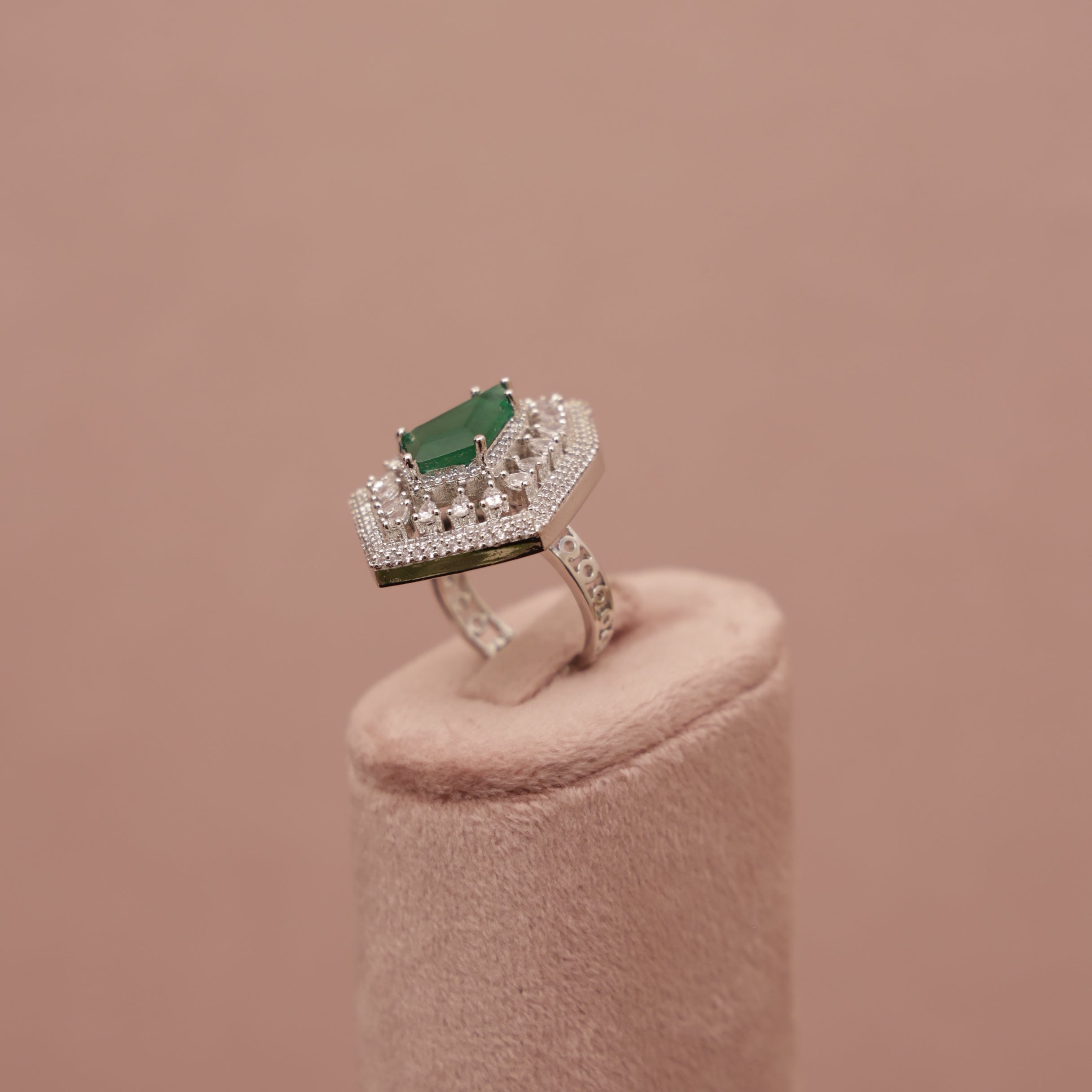 American Diamond Finger Ring