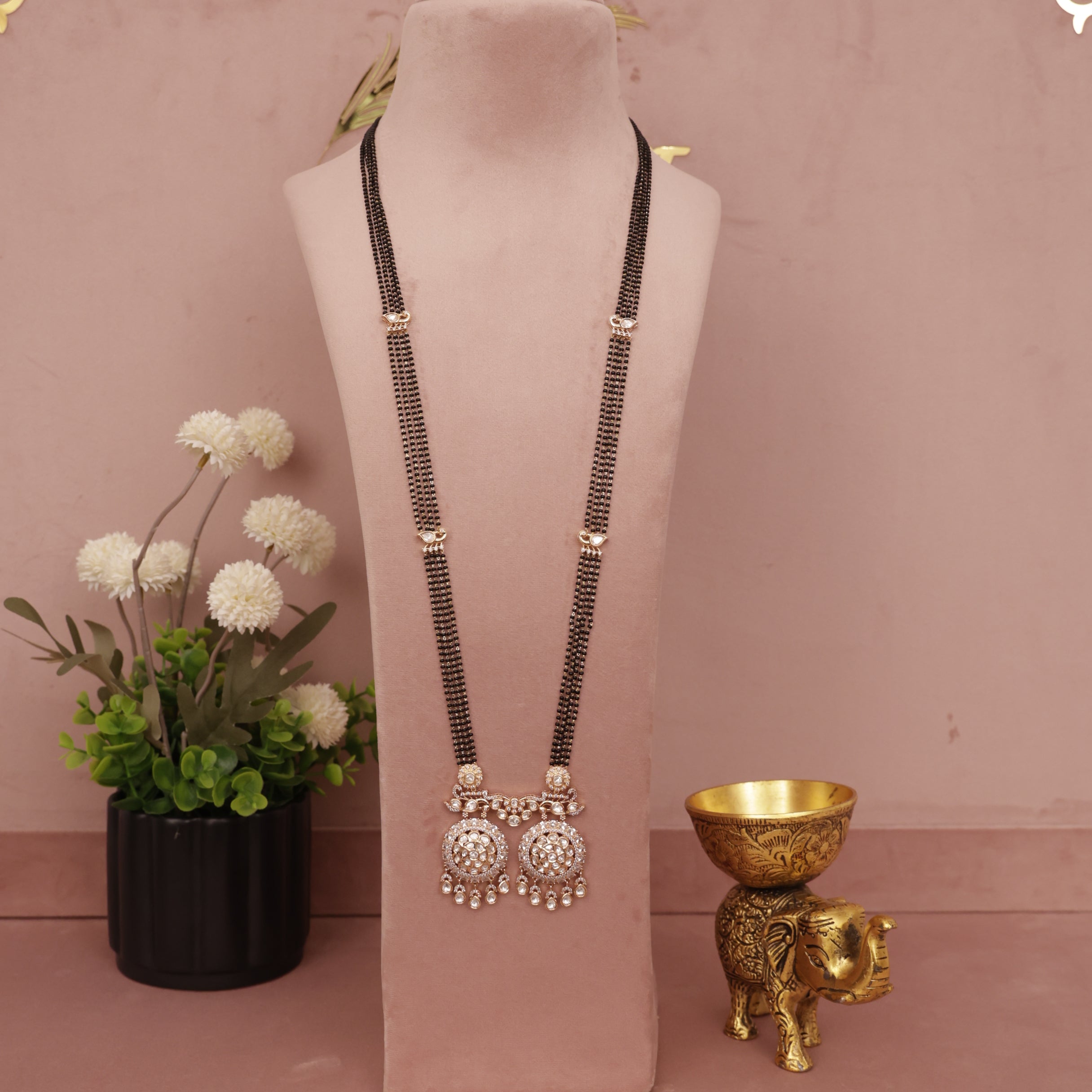 Polki Kundan Wati Mangalsutra