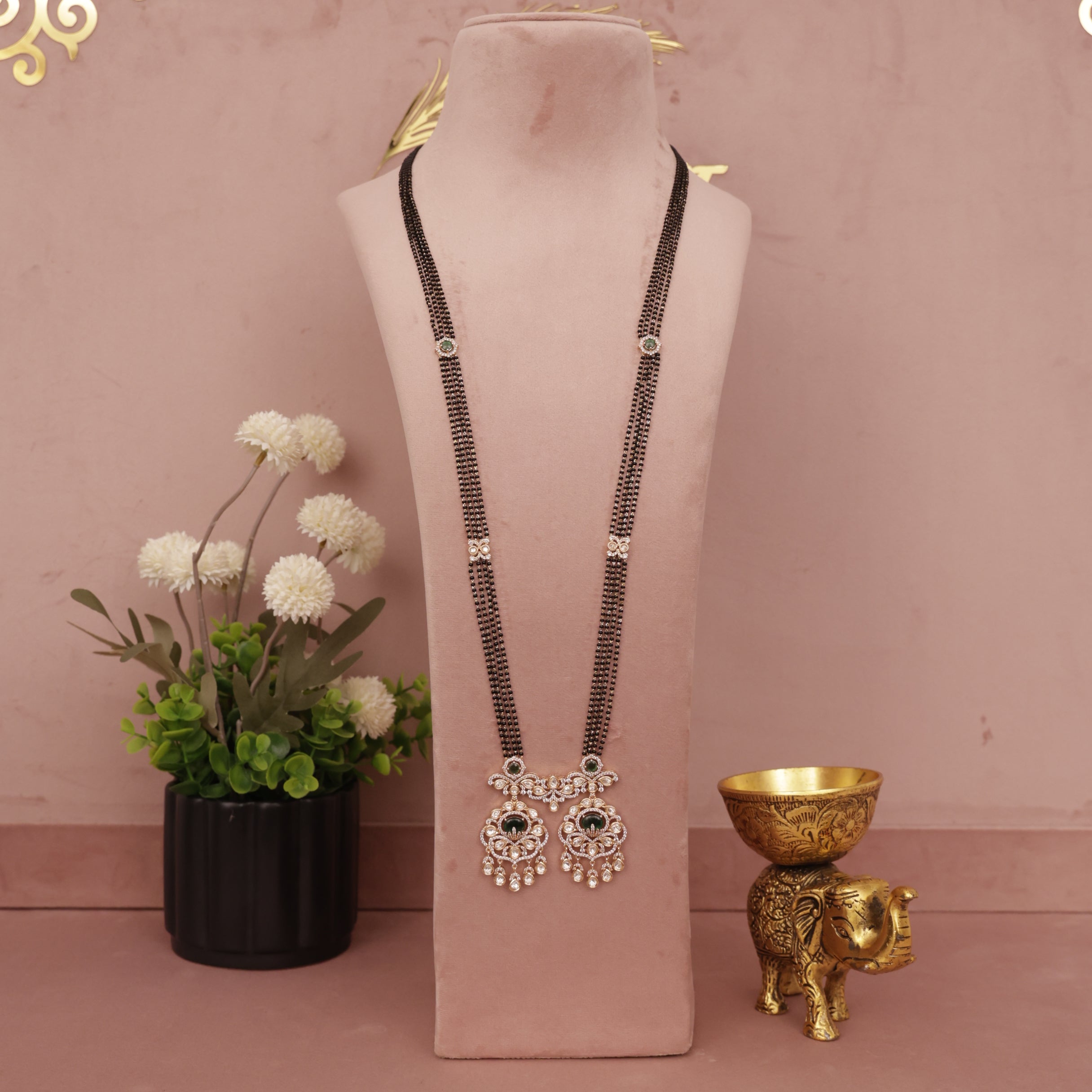 Polki Kundan Wati Mangalsutra