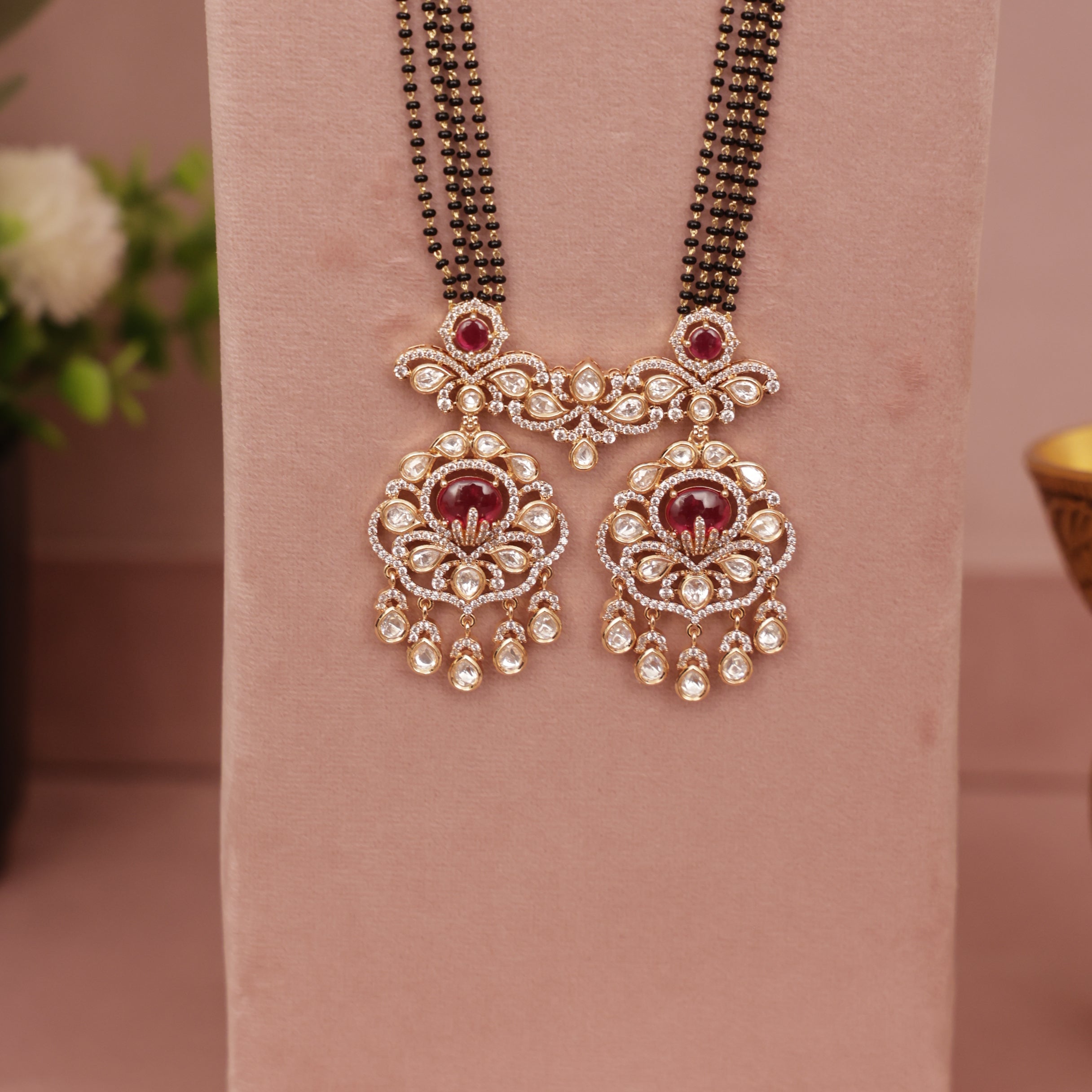 Polki Kundan Wati Mangalsutra